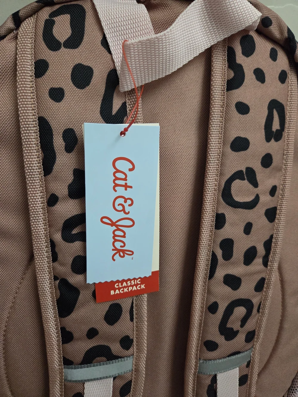 Cat & Jack Target Leopard Print Backpack with Bento Box
